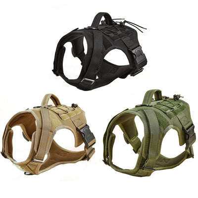 Harnais Tactique Molle Berger Allemand Malinois jusqu'à 65 kg