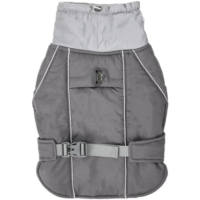 Manteau d'Hiver Col Polaire Réfléchissant Chien