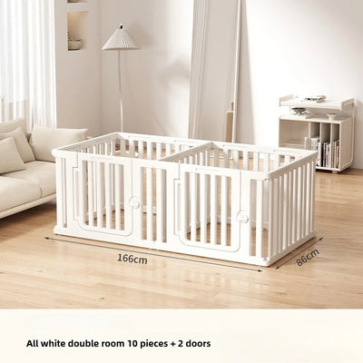 Parc pour Chien en Plastique Modulable 60 cm Intérieur Extérieur