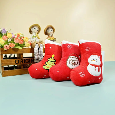 Jouet de Noel Peluche Couineur Chien