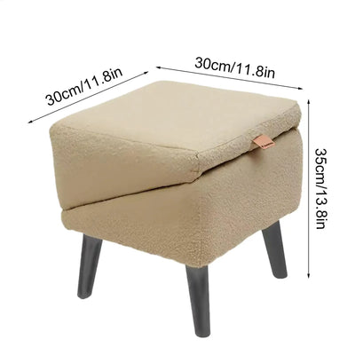 Rampe pour Chien Pouf Pliable 30x30x35 cm Petit Chien