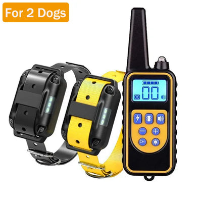 Collier Anti-Aboiement Électrique Gros Chien Télécommande