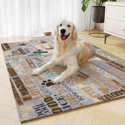 Tapis de Couchage pour Chien Antidérapant Étanche Toutes Saisons