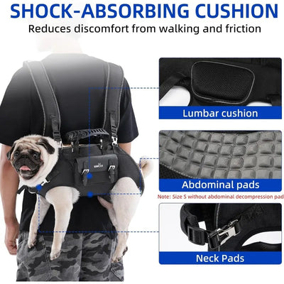 Harnais Levage Gros Chien Handicapé Réglable