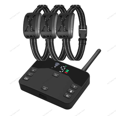 Clôture Électronique 2-en-1 Gros Chien Sans Fil