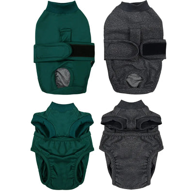Combinaison Post-Opératoire Chien Alternative Collerette Jusqu'au 5XL