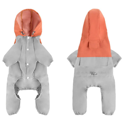 Manteau Imperméable Réfléchissant Haute Visibilité Chien