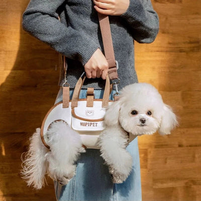 Harnais de Soutien Sacoche à Poignée Petit Chien 10 kg