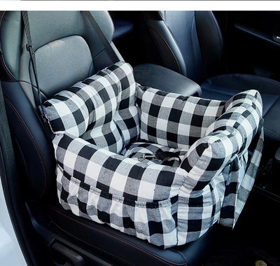 Siège Auto pour Chien Ceinture de Sécurité 70x60x33 cm