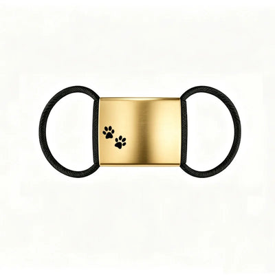 Médaille Silencieuse Coulissante Gravée pour Chien