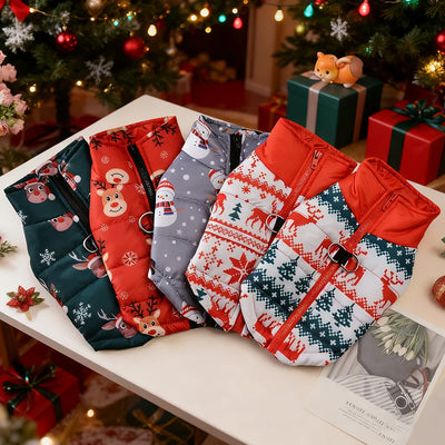 Doudoune de Noël Déguisement Renne Chien