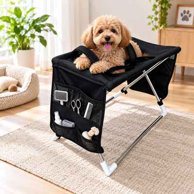 Table de Toilettage Pliable Hamac Petit Chien et Chat