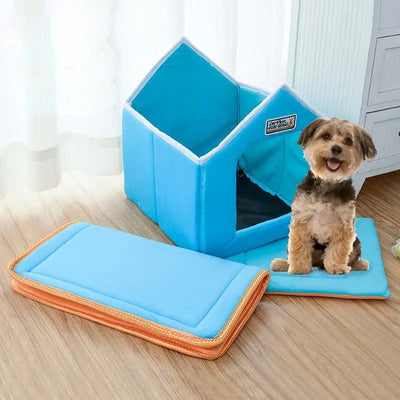 Niche d'Intérieur Pliable pour Petit et Moyen Chien