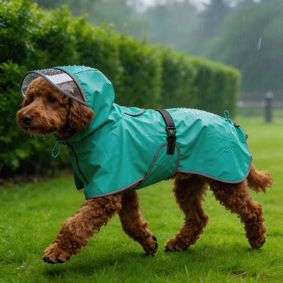 Manteau Imperméable Chien Visière Réfléchissant du L au 6XL