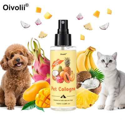 Parfum pour Chien Fruits Tropicaux Format Voyage 100 ml