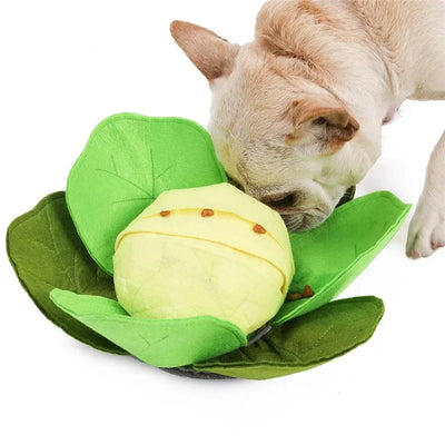 Tapis de Fouille Chou Vert Amovible pour Grand Chien