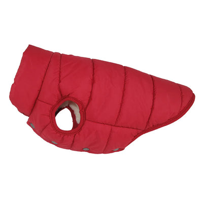 Manteau d'Hiver Matelassé Chien Doublure Sherpa
