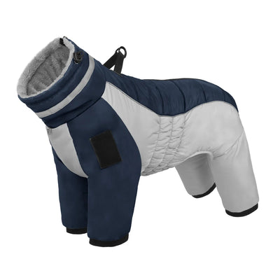 Manteau Hiver Grande Taille Chien Bordure Fourrure