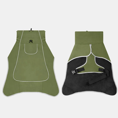Manteau Imperméable Chien Doublé Polaire Berger Allemand Doberman