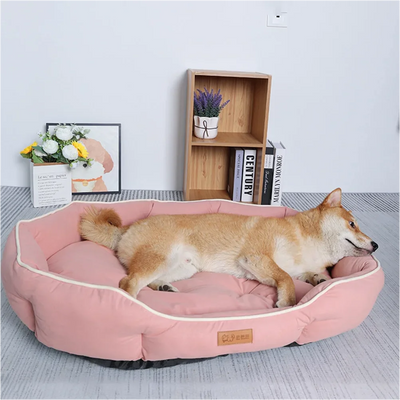 Canapé pour Chien Moelleux Effet Daim Jusqu'à 105 cm