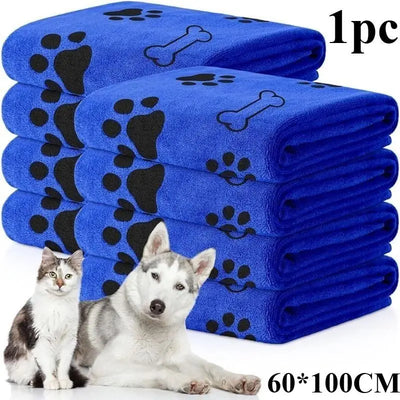 Serviette Microfibre Séchage Rapide pour Chien