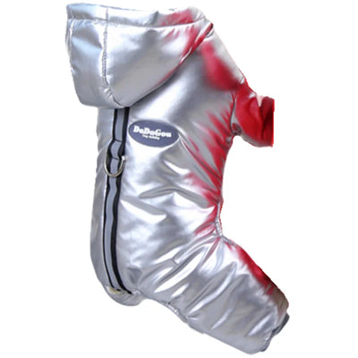 Combinaison Imperméable Hiver 4 Pattes Chien Capuche