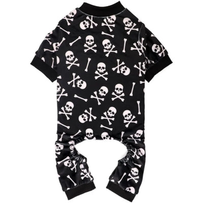 Pyjama Halloween Crâne et Os pour Chien