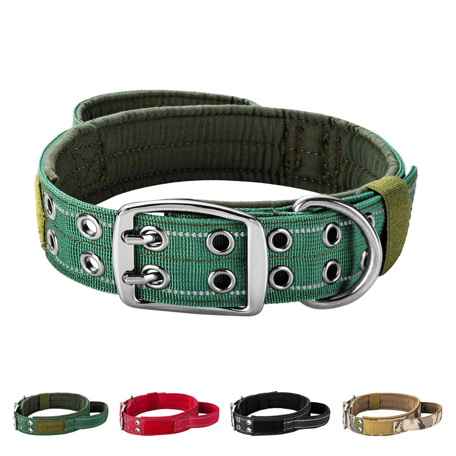 Collier Tactique Militaire Poignée Gros Chien