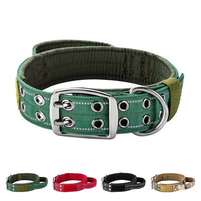 Collier Tactique Militaire Poignée Gros Chien
