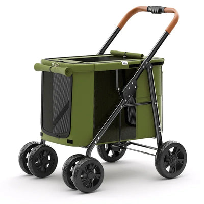Chariot de Promenade Pliable Gros Chien 30 kg