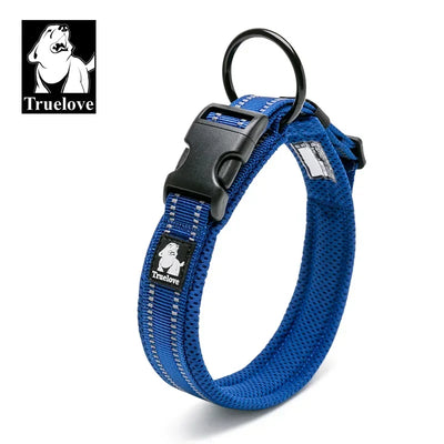 Collier Maille Nylon Réfléchissant Gros Chien
