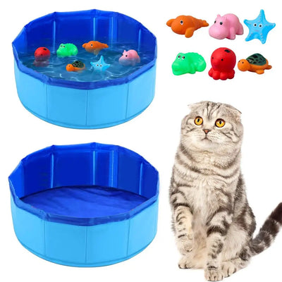 Piscine pour Chien et Chiot Pliable 50 cm