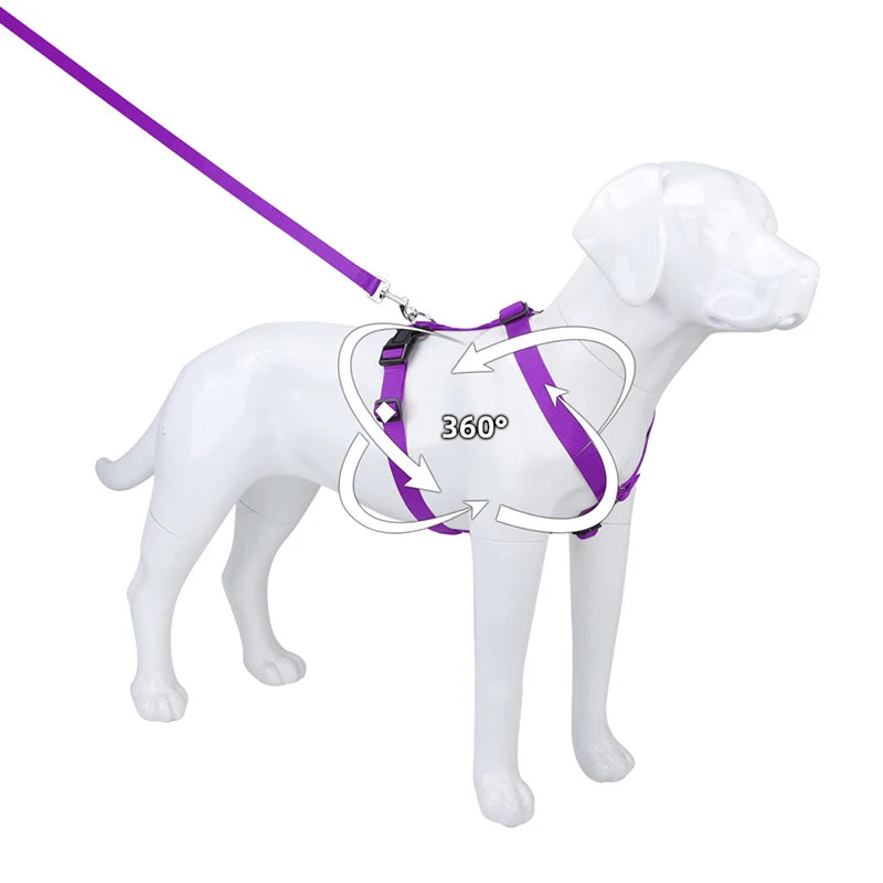 Harnais Léger Réglable Forme H pour Chien