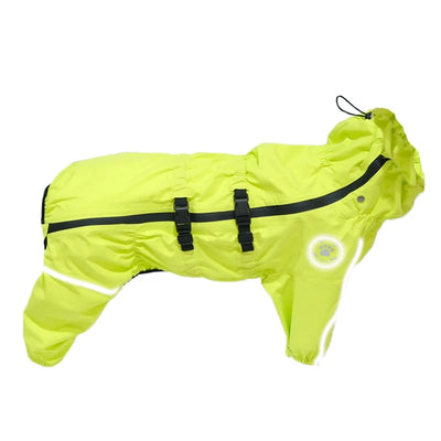 Manteau Pluie Réfléchissant Combinaison Gros Chien