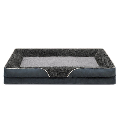 Canapé pour Chien Déhoussable Mousse Épaisse 120 x 80 cm