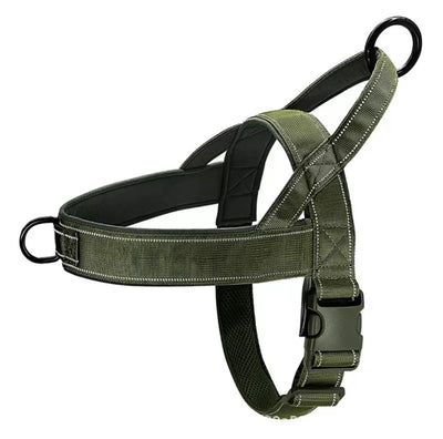 Harnais Tactique Anti-Traction Chien Grande Race