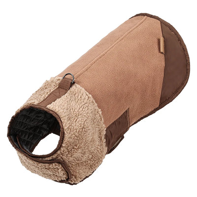 Manteau Sherpa Polaire Lévrier Whippet Coupe-Vent