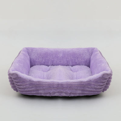 Panier Peluche Bords Rembourrés Apaisant Chien 88 cm