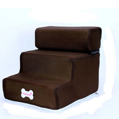 Escalier pour Chien Maille Éponge 2-3 Marches 12 Coloris