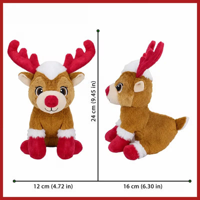 Peluche Renne de Noël Couineur pour Chien