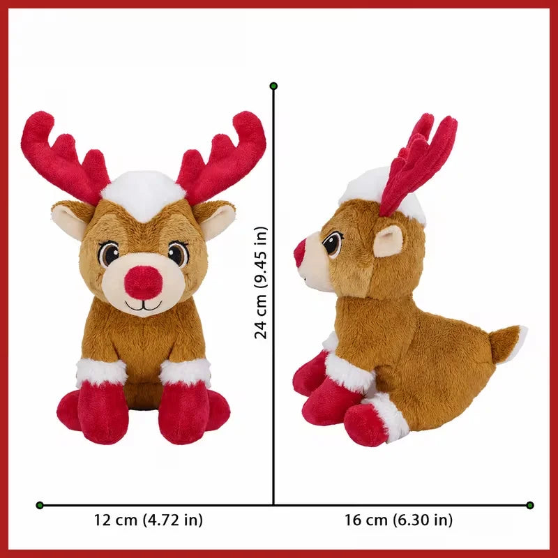 Peluche Renne de Noël Couineur pour Chien
