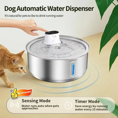 Fontaine à Eau sans Fil 8 L sur Batterie Gros Chien