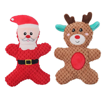 Jouets Peluche de Noël Grinçants Chien