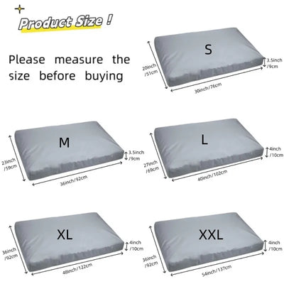 Housse de Rechange pour Matelas Chien Étanche 122 cm