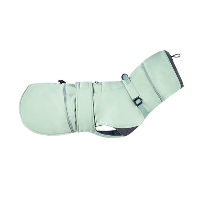 Manteau d'Hiver Réfléchissant Col Montant Chien