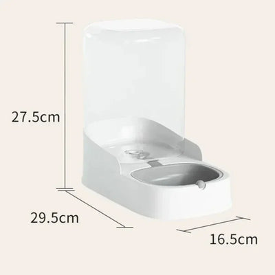 Distributeur Eau et Croquettes Chien Gravité Petit Chien 4,4 L