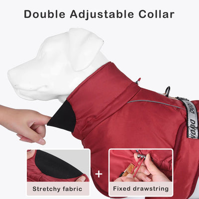Veste Hiver Épaisse Imperméable Gros Chien