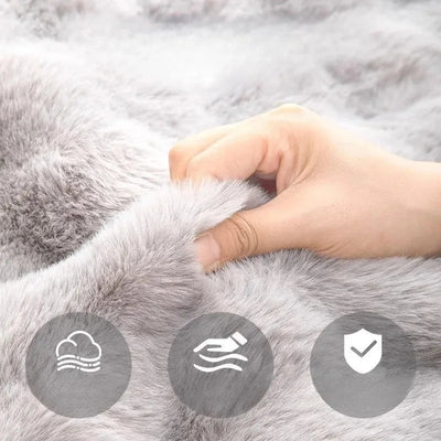Coussin de Lit Polaire Épais pour Grand Chien