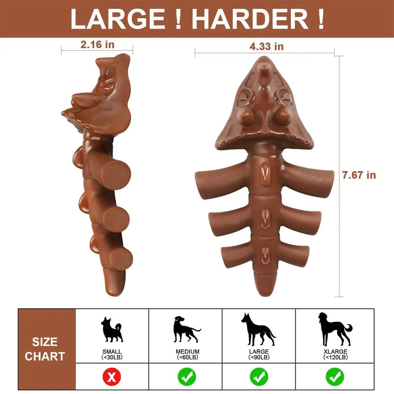 Jouet à Mâcher Wishbone Gros Chien Indestructible
