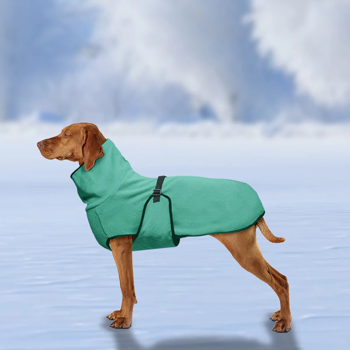 Manteau Polaire Chaud Lévrier Doberman
